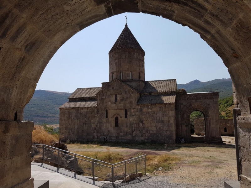 صومعه تاتف در منطقه سیونیک ارمنستان. عکس هاسمیک قازاریان اولسون